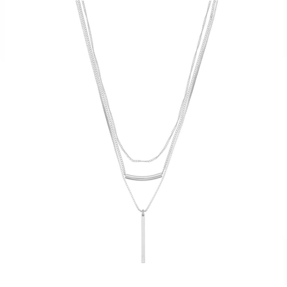 Nine West Simulated Crystal Multistrand Necklace